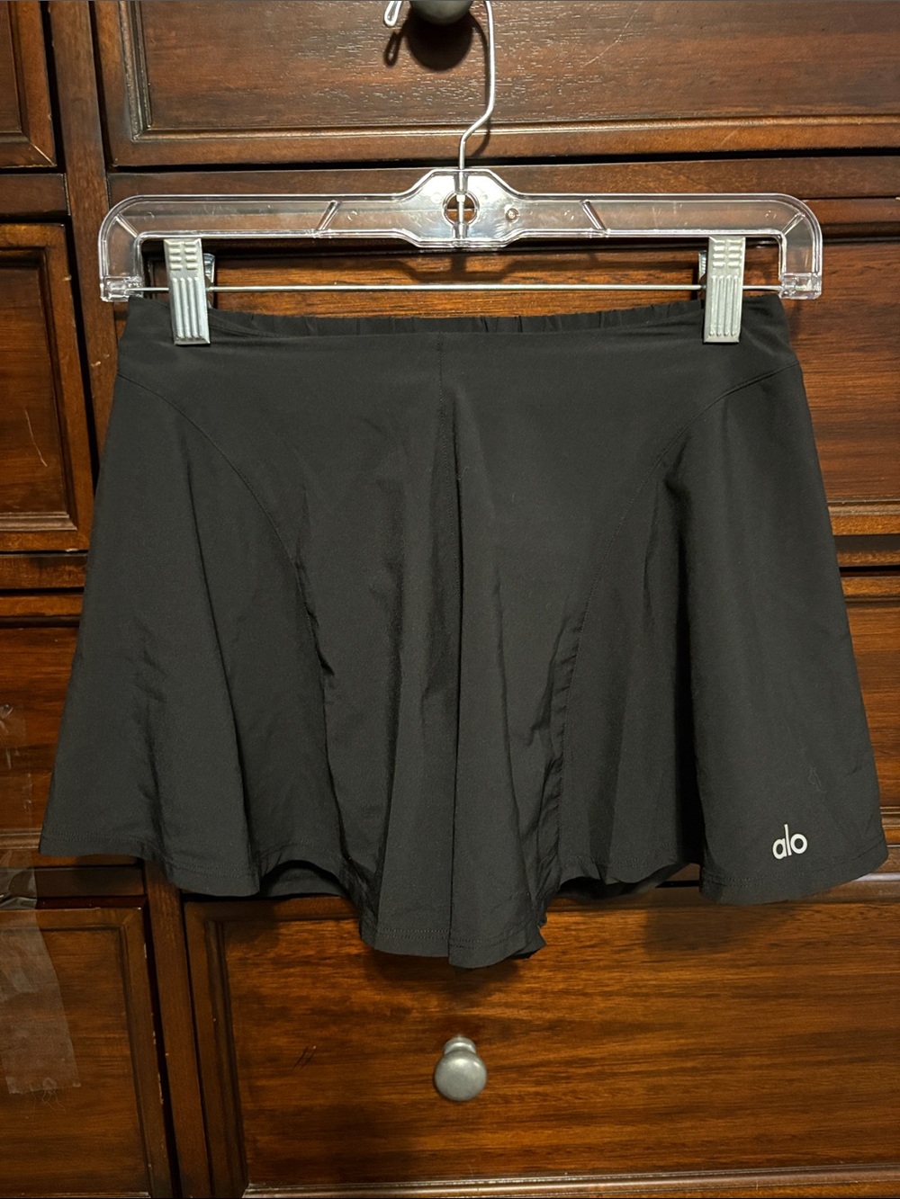 ALO Yoga Black Silky Shorts